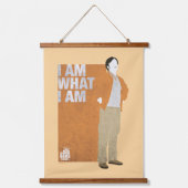 Rajesh | Ik ben wat ik ben Hangend Wandkleed (Voorkant)