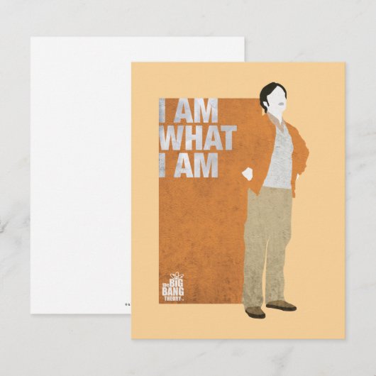 Rajesh | Ik ben wat ik ben Notitiekaartje (Voorkant / Achterkant)