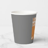 Rajesh | Ik ben wat ik ben Papieren Bekers (Voorkant)