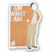 Rajesh | Ik ben wat ik ben Sticker (Voorkant)