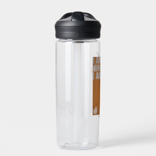 Rajesh | Ik ben wat ik ben Waterfles (Voorkant)