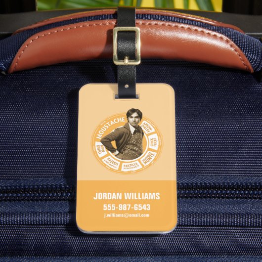 Rajesh Info Graphic Bagagelabel (Voorkant Insitu 2)