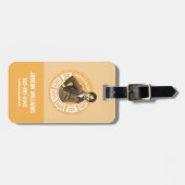 Rajesh Info Graphic Bagagelabel (Voorkant horizontaal)