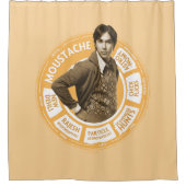 Rajesh Info Graphic Douchegordijn (Voorkant)