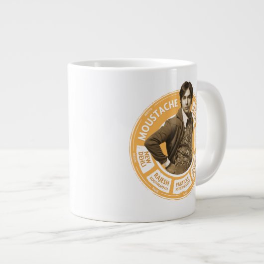 Rajesh Info Graphic Grote Koffiekop (Voorkant rechts)