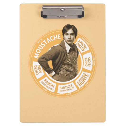 Rajesh Info Graphic Klembord (Voorkant)