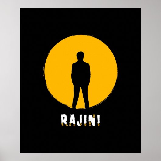 RAJINIKANTH Thalaivar Poster (Voorkant)