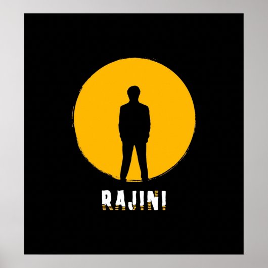 RAJINIKANTH Thalaivar Poster (Voorkant)