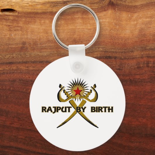 Rajput by Birth Sun-Star Sleutelhanger (Voorkant)