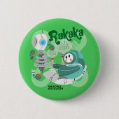 Rakaka knop ronde button 5,7 cm (Voorkant)
