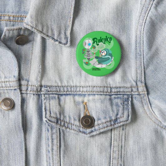 Rakaka knop ronde button 5,7 cm (In situ)