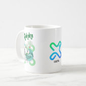 Rakaka koffiekop koffiemok (Voorkant links)