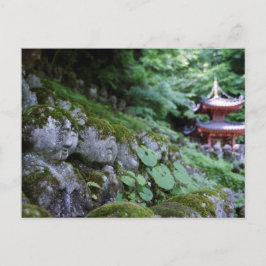 Rakan of Otagi Nenbutsu Temple in Kyoto Briefkaart