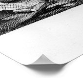 Rake in de gevangenis, bord VII Poster (Hoek)