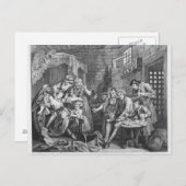 Rake in de gevangenis briefkaart (Voorkant / Achterkant)