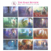 Rake Review 8 x 8 inch Sticker — Panorama (Voorkant)