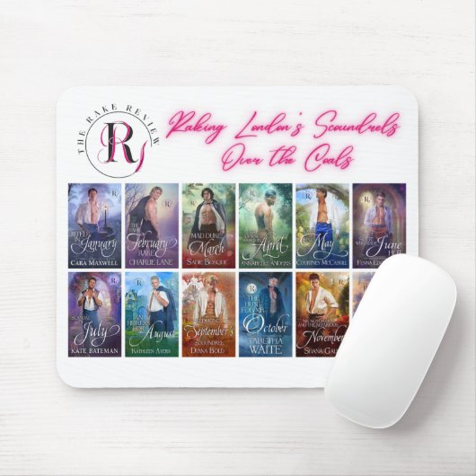 Rake Review Mousepad - wit Muismat (Met muis)