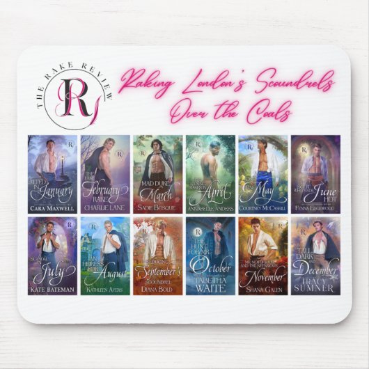 Rake Review Mousepad - wit Muismat (Voorkant)