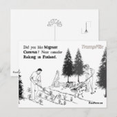 Raken in Finland Briefkaart (Voorkant / Achterkant)
