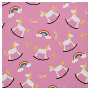 Rakende unicorns Rainbows en Shooghars Stof