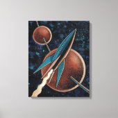 Raket #123 canvas afdruk (Voorkant)