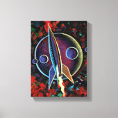 Raket #54 canvas afdruk (Voorkant)