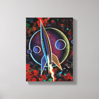 Raket #54 canvas afdruk