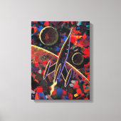 Raket #55 canvas afdruk (Voorkant)