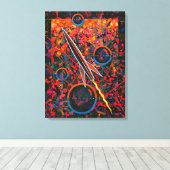 Raket #91 Canvas (Insitu (Houten vloer))