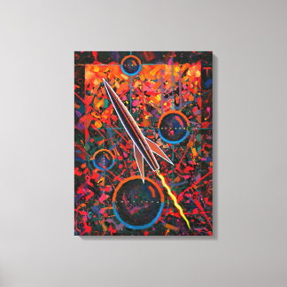 Raket #91 Canvas Afdruk