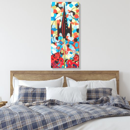 Raket #92 Canvas (Insitu (Slaapkamer))