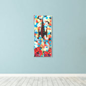 Raket #92 Canvas Afdruk (Insitu (Houten vloer))