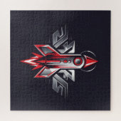 raket-afblaaspuzzel legpuzzel (Horizontaal)