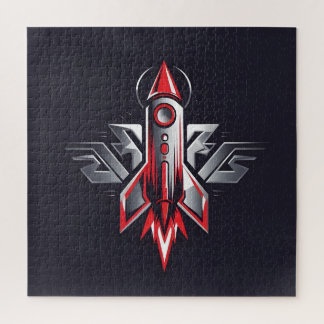 raket-afblaaspuzzel legpuzzel