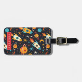 Raket Bagagelabels (Voorkant horizontaal)