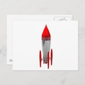 raket briefkaart (Voorkant / Achterkant)