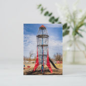 Raket Briefkaart (Staand voorkant)