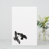 raket briefpapier (Staand voorkant)