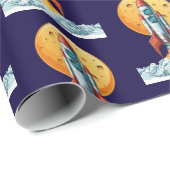 raket cadeaupapier (Rol Hoek)