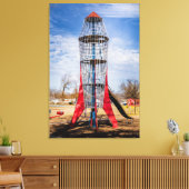 Raket Canvas Afdruk (Insitu (Woonkamer))