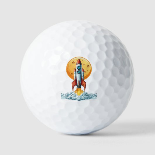 raket golfballen (Voorkant)