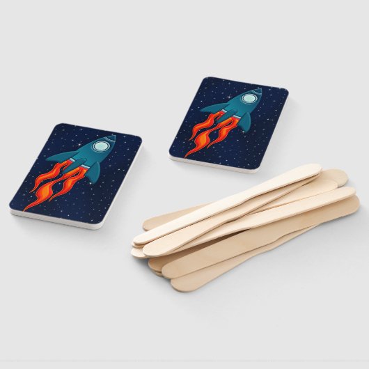Raket Handwaaier (Niet-gemonteerd)