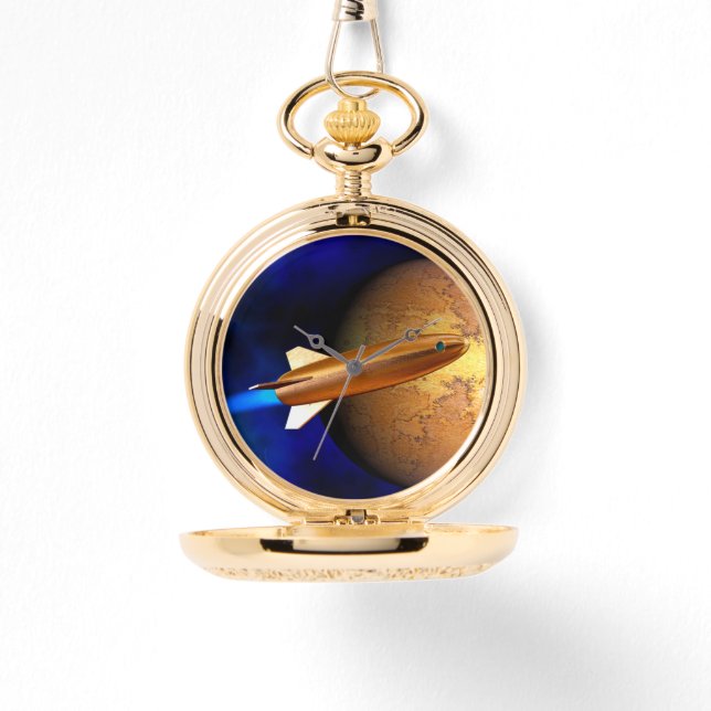  raket horloge (Voorkant)