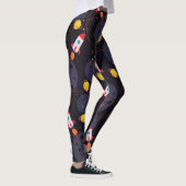 Raket in de ruimte  leggings (Rechts)