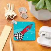 Raket in ruimte-Sleutelhanger Sleutelhanger