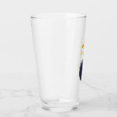 Raket in Space astronaut party Glas (Rechts)