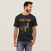 Raket, ja! Heavy Metal ontmoet stoomaangedreven ho T-shirt (Voorkant volledig)