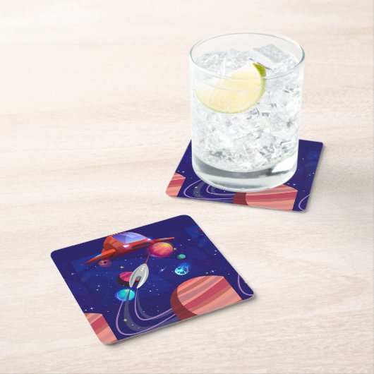 raket kartonnen onderzetters (Insitu)