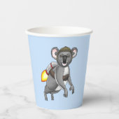 Raket Koala Beer Papieren Bekers (Voorkant)