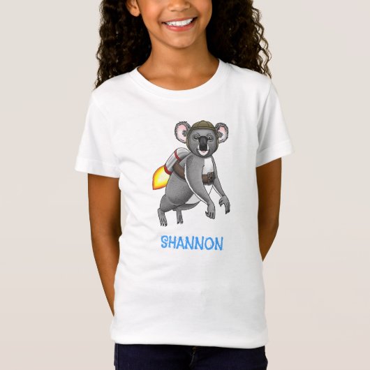 Raket Koala Beer T-shirt (Voorkant)